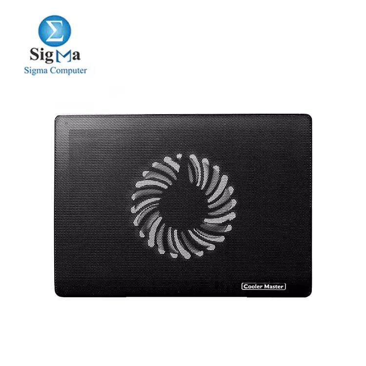 قاعدة تبريد لابتوب Cooler Master I100 NotePal مع مروحة صامتة 140mm