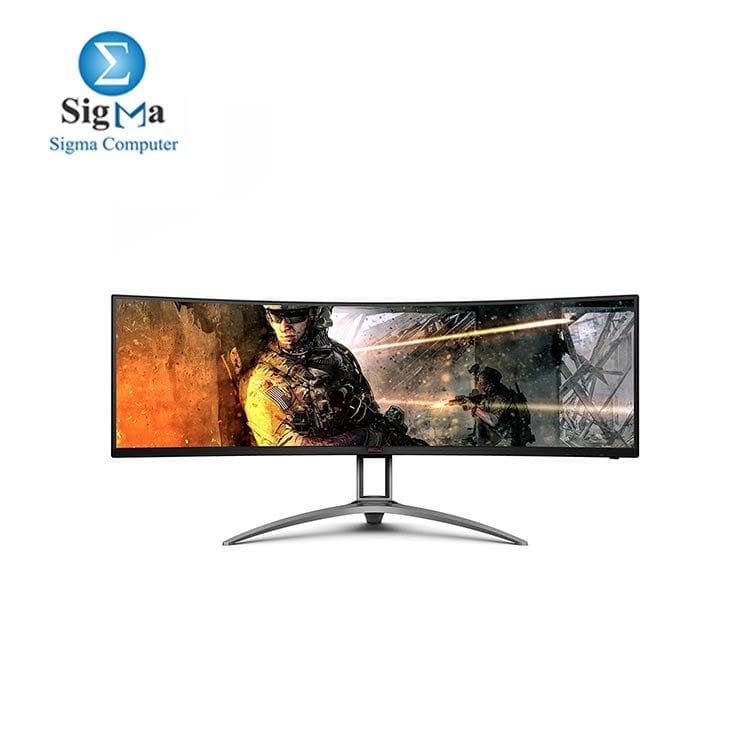 شاشة جيمنج AOC AGON منحنية مقاس 49 بوصة
