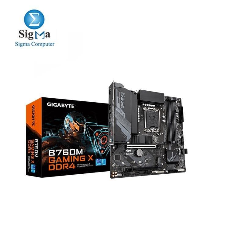 لوحة أم جيجابايت انتل B760M GAMING X DDR4 (rev. 1.0)