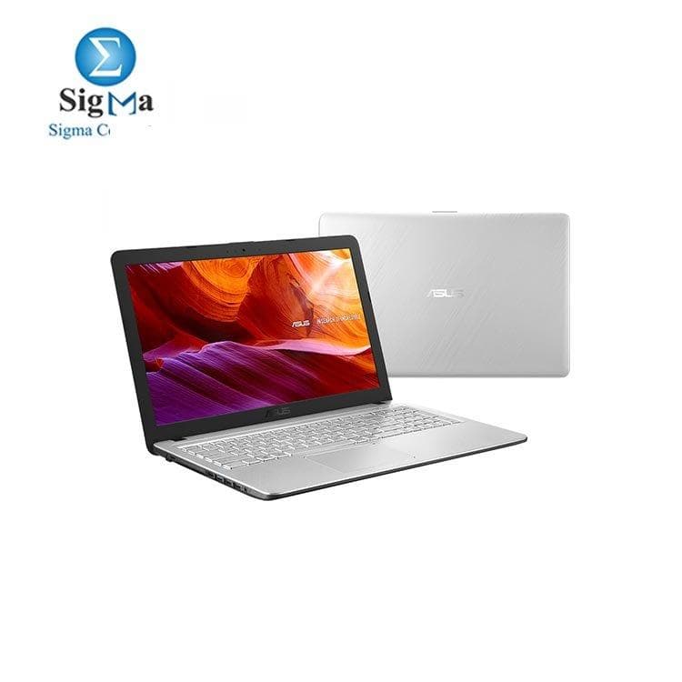 لابتوب اسوس X543UB-DM1405 بشاشة 15.6 FHD، معالج I7-8550U، رام 8GB، هارد 1TB، كرت شاشة MX110 2GB، لون فضي