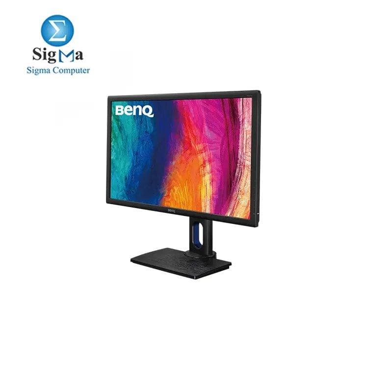 BenQ PD2700Q Color Accurate Design Monitor 27 QHD 1440p 100 Rec.709 sRGB IPS Delta E 3 Calibration Report AQCOLOR Pantone Ergonomic Speakers DisplayPort HDMI USB Hub