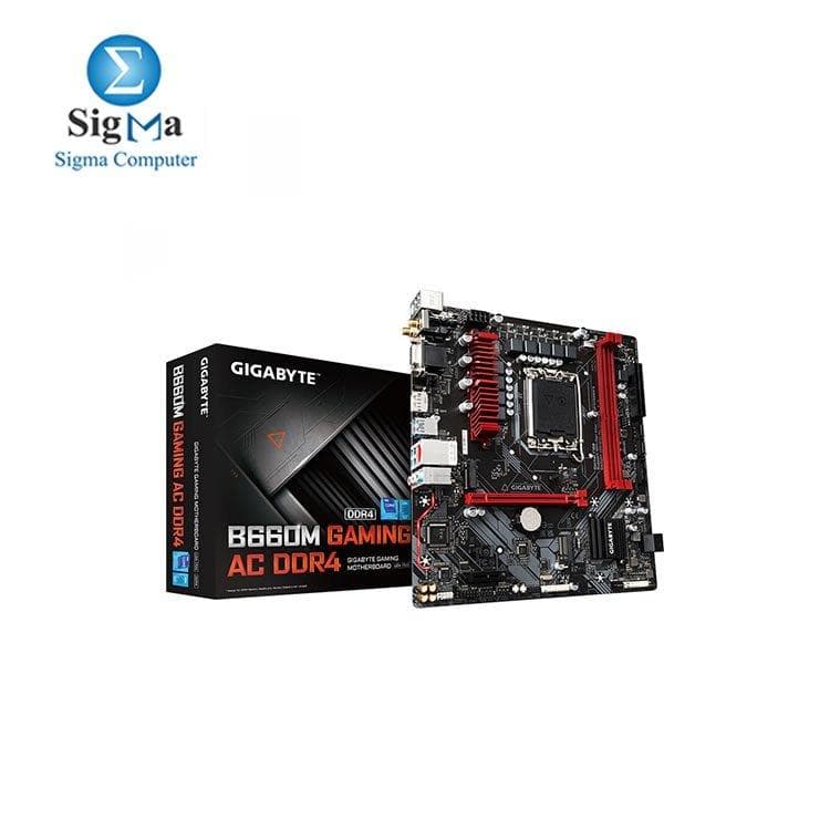 Gigabyte Intel B660M GAMING AC DDR4 Motherboard