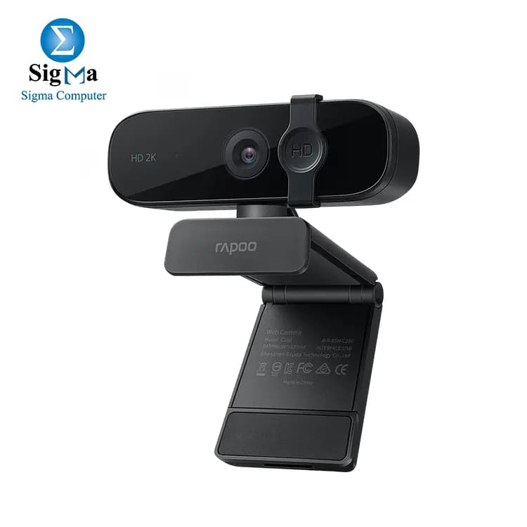 RAPOO C280 Webcam 1440P 2K – Built-in Microphone