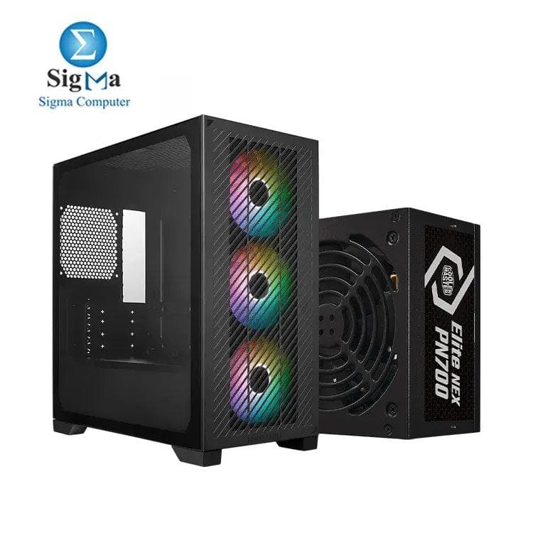 Cooler Master Elite 301 Micro-ATX And ELITE NEX PN700 700W PSU