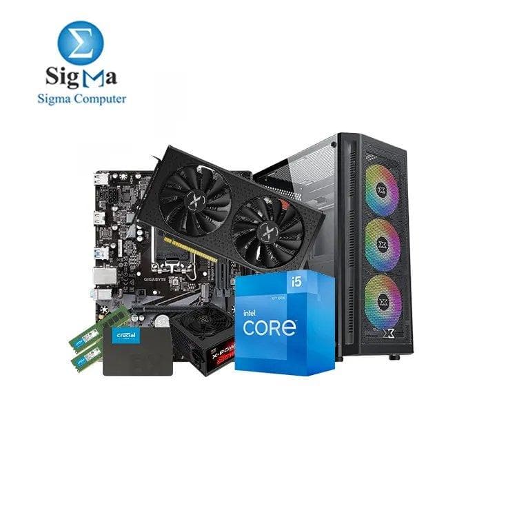 BUNDLE i5-12400F XFX SPEEDSTER SWFT 210 RX 6650 XT 8GB Build