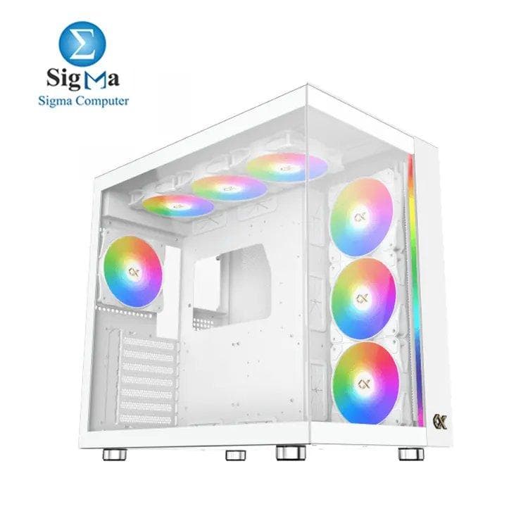 XIGMATEK AQUA ULTRA AIR ARCTIC MID TOWER CASE