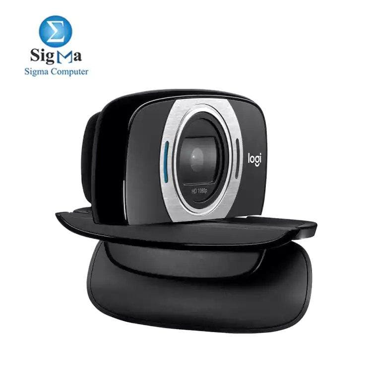 كاميرا ويب لوجيتك HD للابتوب C615 بتصميم قابل للطي، دوران 360 درجة، دقة 1080p - 960-001056