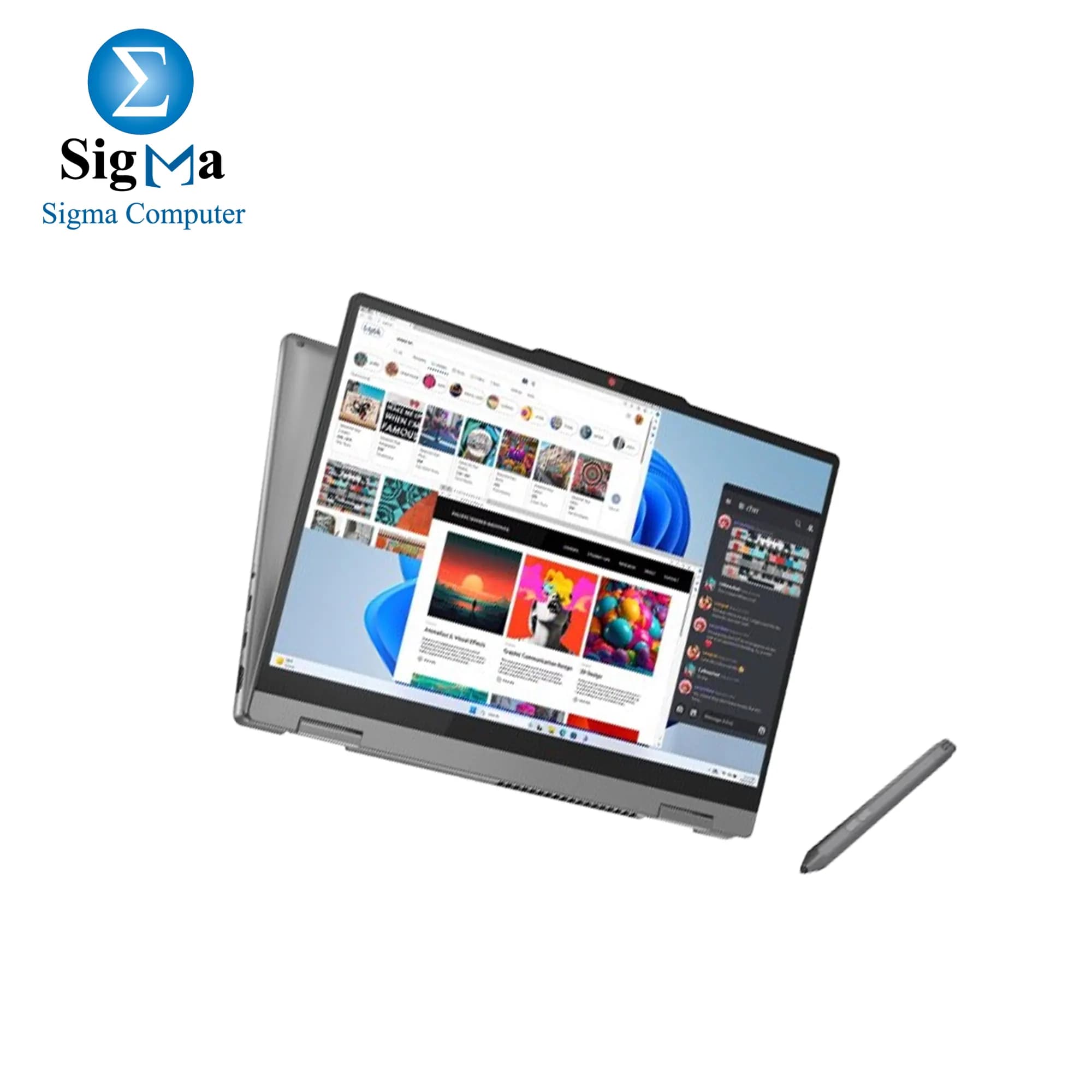 LENOVO IdeaPad 5 2-in-1 14IRH9 83KX0041PS Intel® Core i7-13620H - Intel® UHD Graphics - 16GB Soldered LPDDR5x-5200 - 512GB SSD M.2 - 14" WUXGA (1920x1200) OLED 400nits Glossy, 100% DCI-P3, 60Hz - Backlit, English (UK) - Luna Grey