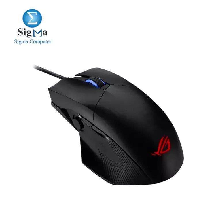 ماوس جيمنج اسوس ROG P511 Chakram Core بمستشعر 16000 dpi وإضاءة RGB