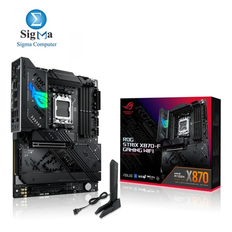 لوحة أم اسوس AMD ROG STRIX X870-F GAMING واي فاي