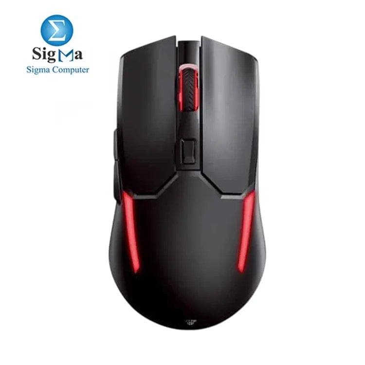 FANTECH VENOM II WGC2 – Wireless 2.4GHz gaming mouse with Pixart 3212 sensor, dual power modes, RGB, 800–2400DPI, and 300mAh battery.
