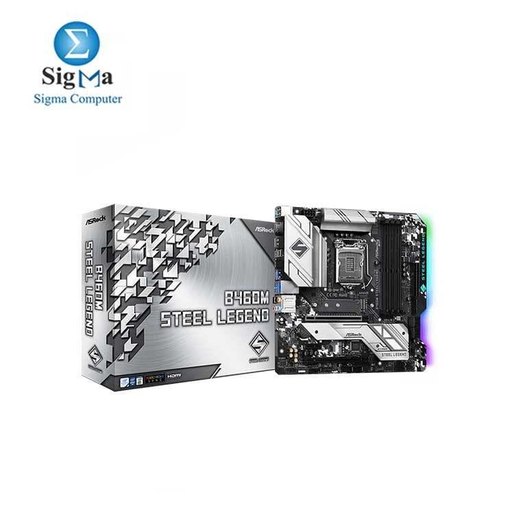 لوحة أم Asrock B460M Steel Legend
