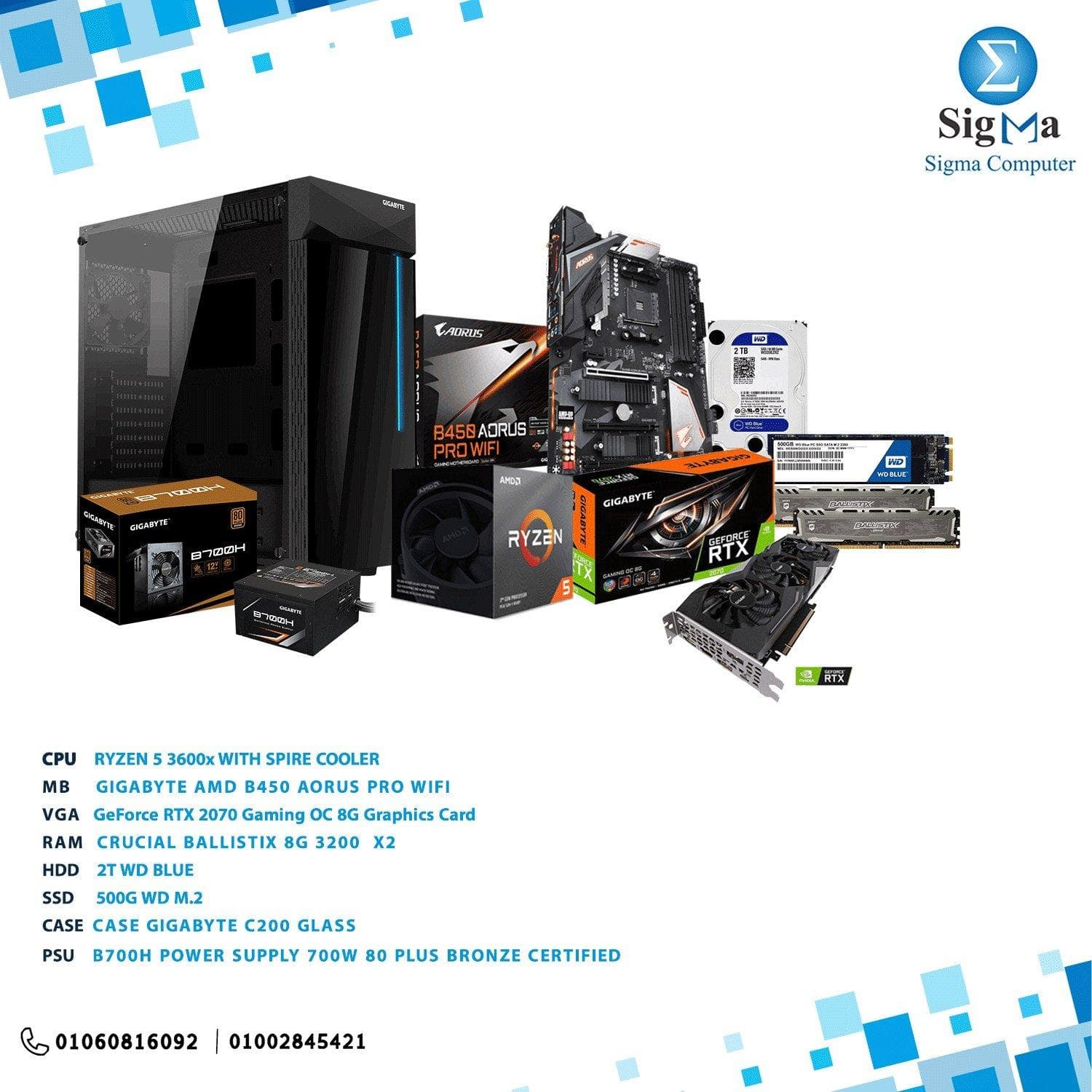 Bundle With b450 Aorus Pro Wifi And 3600x
