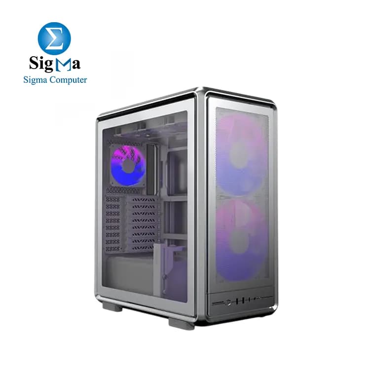 كيسة Cooler Master MasterFrame 500 Mesh Silver ARGB ATX Mid-Tower