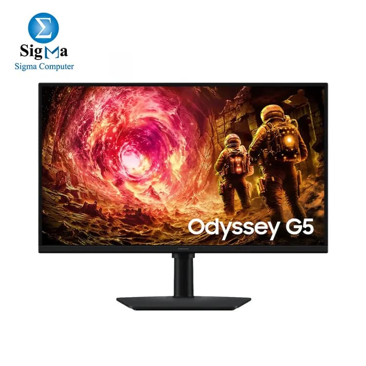 SAMSUNG 27-Inch Odyssey G502 Series QHD Fast IPS Gaming Monitor 1ms VESA DisplayHDR 400 180Hz AMD FreeSync G-Sync Compatible Adjustable Stand Eye Saver Mode 99 sRGB