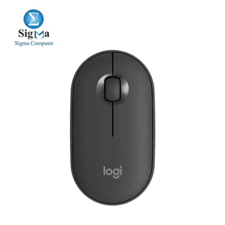 LOGITECH M350 PEBBLE WIRELESS MOUSE - BLACK - 910-005718