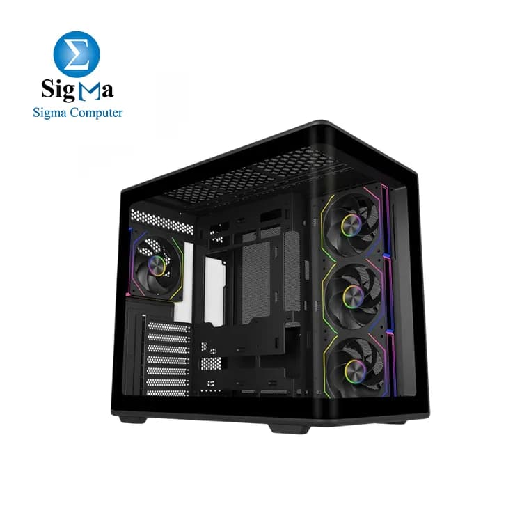 كيسة كولر ماستر Elite 600 ARGB ATX ميد تاور - أسود