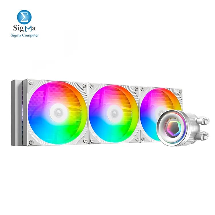 ID-COOLING FX360 INF Gen 7 Pump ARGB White  Liquid CPU Cooler (AIO)