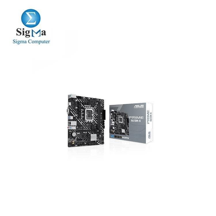 لوحة أم اسوس انتل H610M PRIME-K DDR5