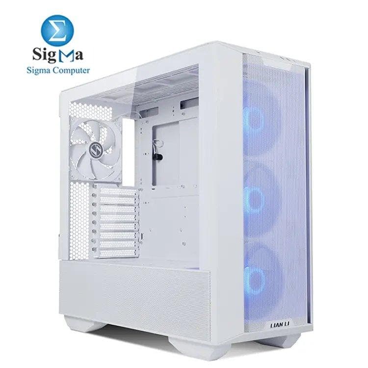 كيسة جيمنج ليان لي Lancool III RGB أبيض Mid Tower-LANCOOL 3R-W