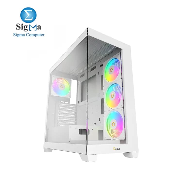 Ocypus Gamma C72 White ARGB 7FANS