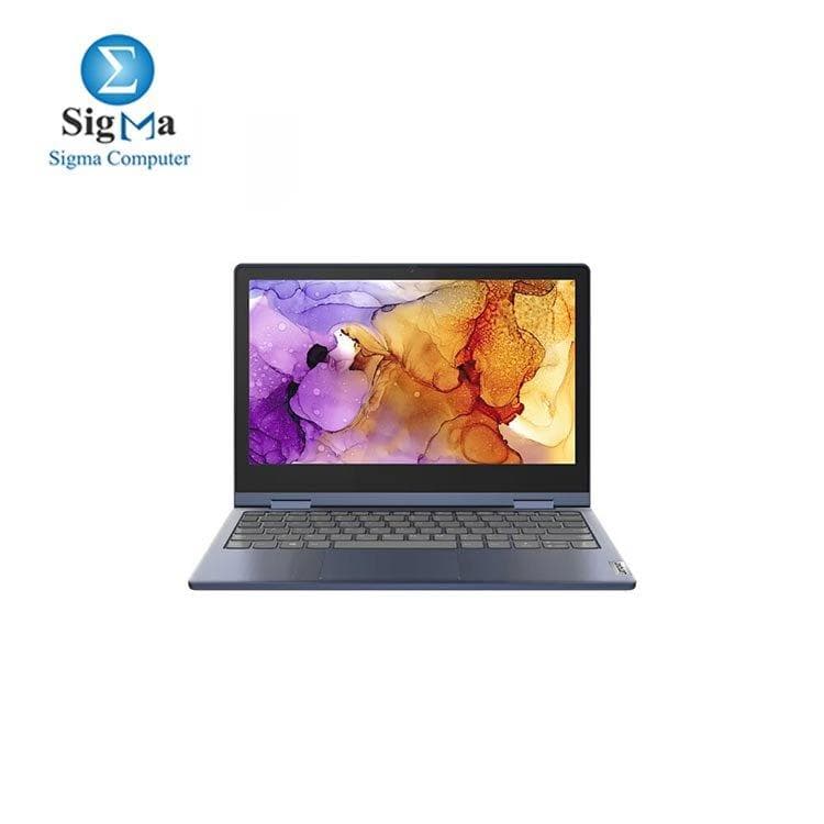 لينوفو IdeaPad Flex 3 11ADA05 82G40029AD معالج اي ام دي Athlon Silver 3050e رام 4 جيجا هارد 128 جيجا SSD M.2 شاشة 11.6 بوصة HD IPS كرت شاشة مدمج اي ام دي Radeon