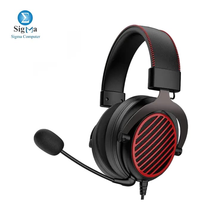 REDRAGON Luna H540 Pro Wired Over-Ear Gaming Headset 7.1 Surround Sound, 53mm Drivers, Cooled Ice-Silk Cushions, Detachable Microphone