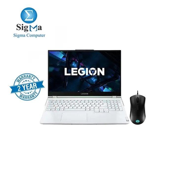 لابتوب لينوفو Legion 5 15ACH6A 82NW004JED - معالج AMD Ryzen 7 5800H - كرت شاشة AMD Radeon RX 6600M - 16GB DDR4 3200 MHz - 1TB NVMe SSD - 15.6 بوصة FHD (1920x1080) IPS 300nits مضاد للتوهج، 100% sRGB، 165Hz