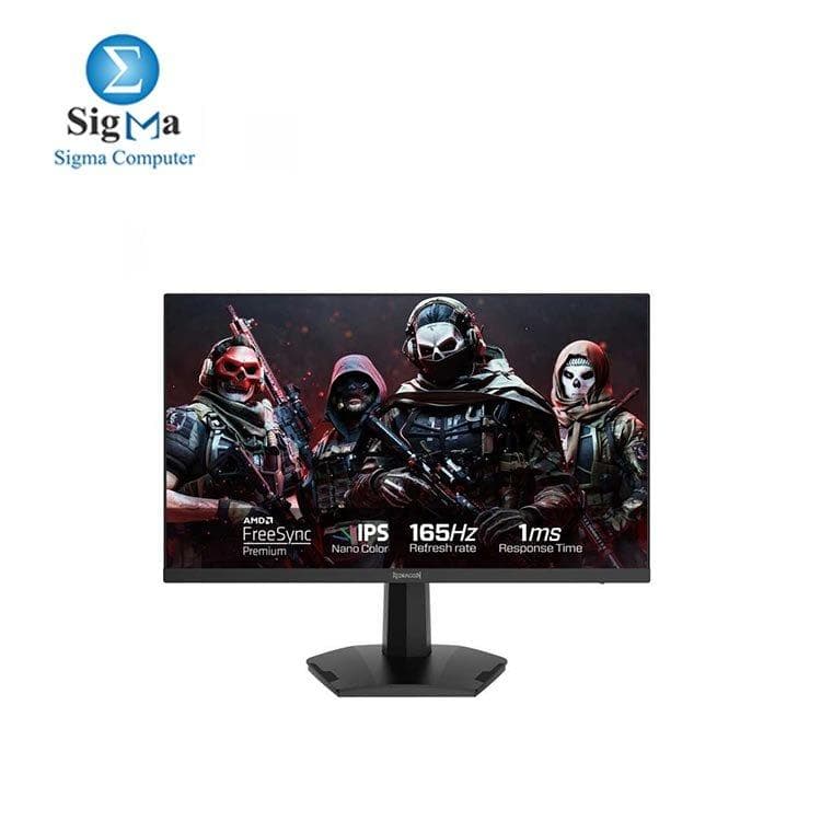 Monitor REDRAGON GM24X5 23.8 Inch Gaming Monitor 1920x1080 165Hz IPS 1ms - AMD FreeSync
