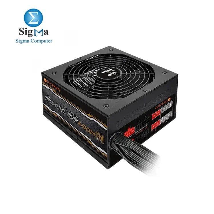مزود طاقة ThermalTake Smart SE 630W 87+ موديل SPS-630MPCBEU (كابلات قابلة للفصل)