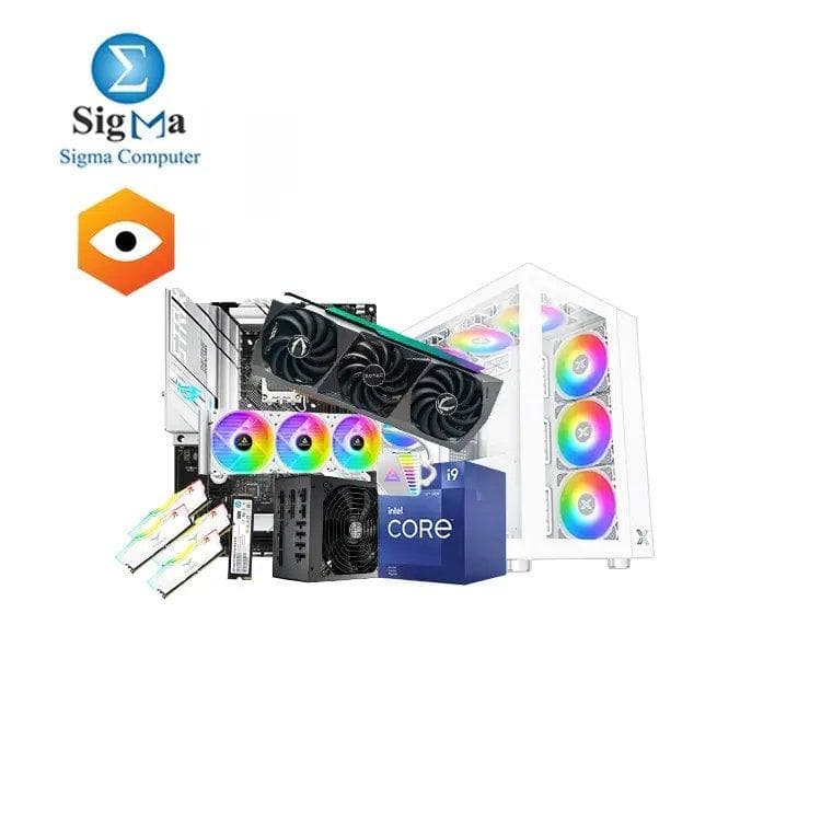 تجميعة Insomnia 12900F 3090TI #904 - معالج انتل Core i9-12900F - لوحة أم اسوس ROG STRIX B660-A GAMING WIFI D4 - كرت شاشة ZOTAC RTX 3090 Ti AMP Extreme Holo 24Gb - هارد اتش بي FX900 Pro 512GB - رام TEAMGROUP T-Force Delta RGB DDR4 64GB أبيض