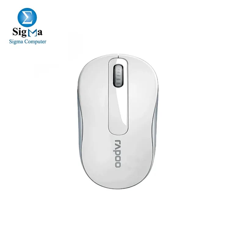 Rapoo M10 PLUS WIRELESS OPTICAL GAMING MOUSE - WHITE