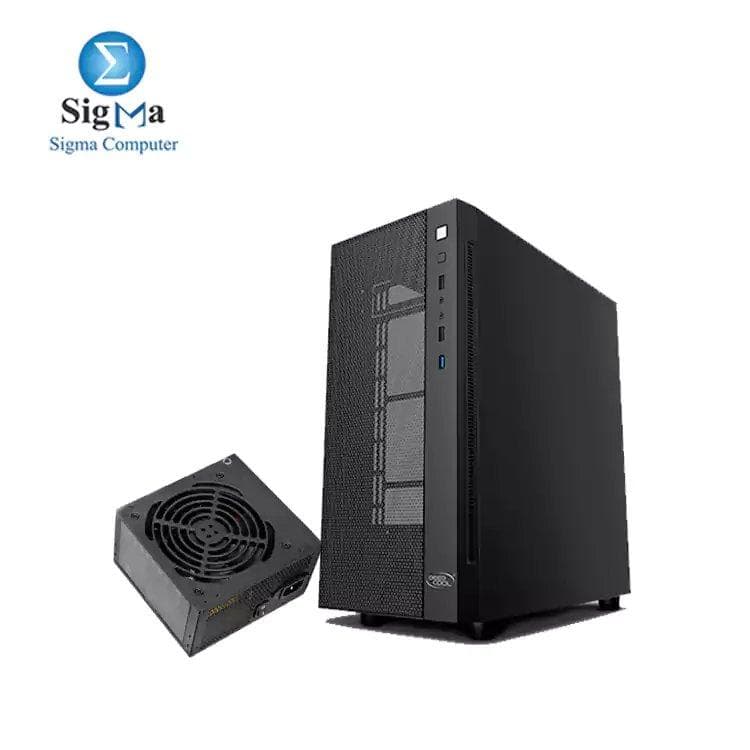 كيسة DEEPCOOL MATREXX 55 MESH بدون مراوح مع باور سبلاي 500W 80 PLUS