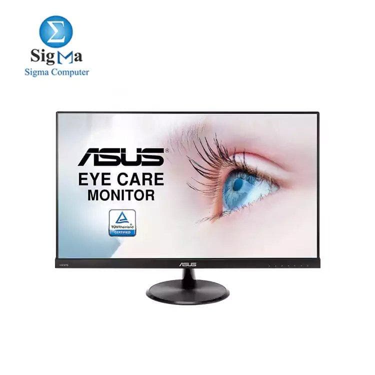 شاشة اسوس VC279HE Eye Care - 27 بوصة، Full HD، IPS، بدون حواف، خالية من الوميض، فلتر ضوء أزرق