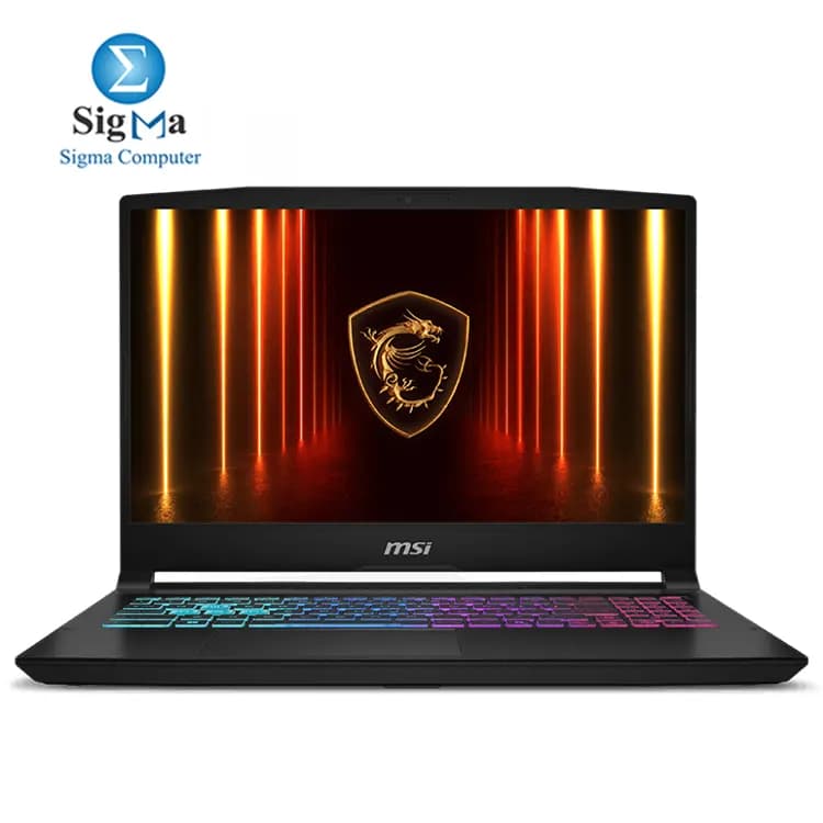 لابتوب ام اس اي Katana 15 HX B14WFK-831، انتل كور i7 14650HX، كرت شاشة انفيديا RTX 5060 8GB، رام 16GB DDR5 5600MHz، هارد 512GB NVMe PCIe 4.0، شاشة 15.6 بوصة QHD IPS 165Hz، ويندوز 11