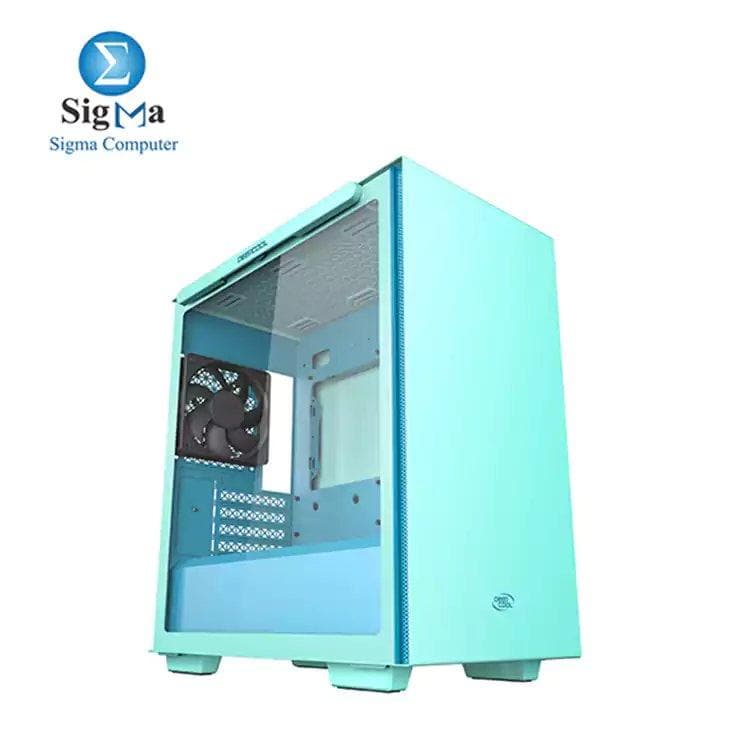 كيسة كمبيوتر Deepcool MACUBE 110 لون أخضر M-ATX - MACUBE110-GR