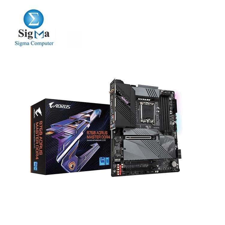 لوحة أم جيجابايت انتل B760 A MASTER AORUS DDR4