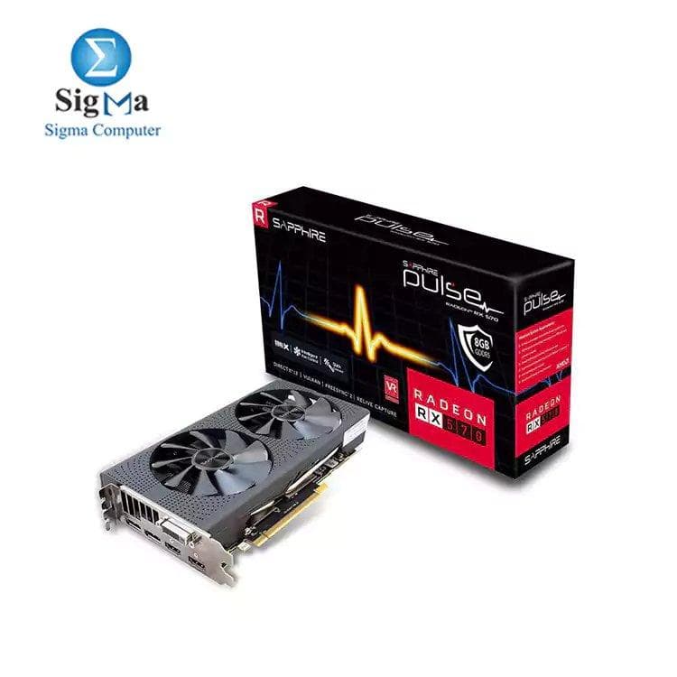 كرت شاشة 8GB Radeon Pulse RX 570