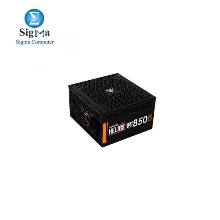 Gamdias HELIOS M1-850B by Helios: 850W, 80 PLUS Bronze, APFC, non-modular, flat cables, DC to DC, multiple protection features