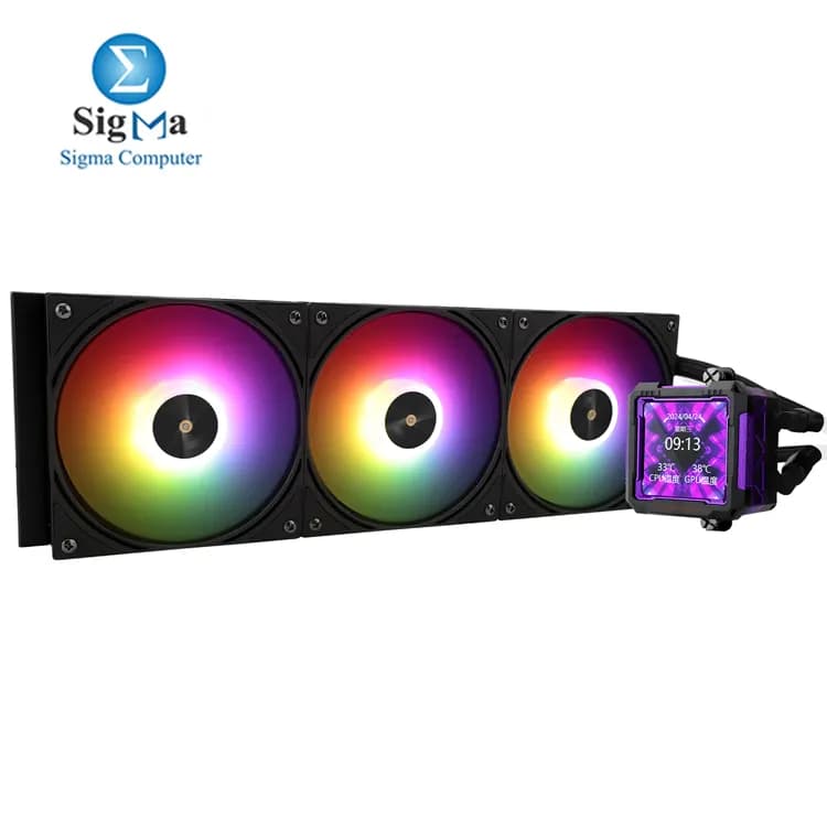 مبرد مائي Thermalright Frozen Warframe PRO 360 ARGB - أسود