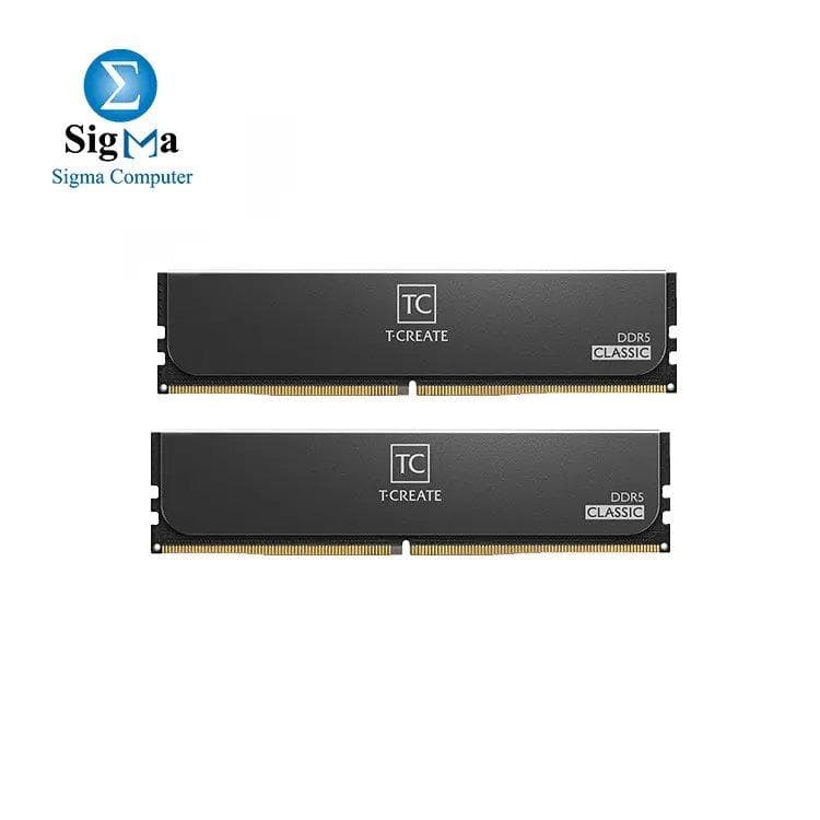 رامات تيم جروب T-Create Classic 10L سعة 32GB (2 x 16GB) بتردد 5600MHz DDR5 CL46