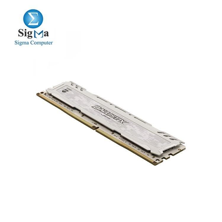 رام كروشال 16 جيجا Ballistix Sport LT 3200 MHz DDR4 جيمنج للكمبيوتر المكتبي CL16 (أبيض)