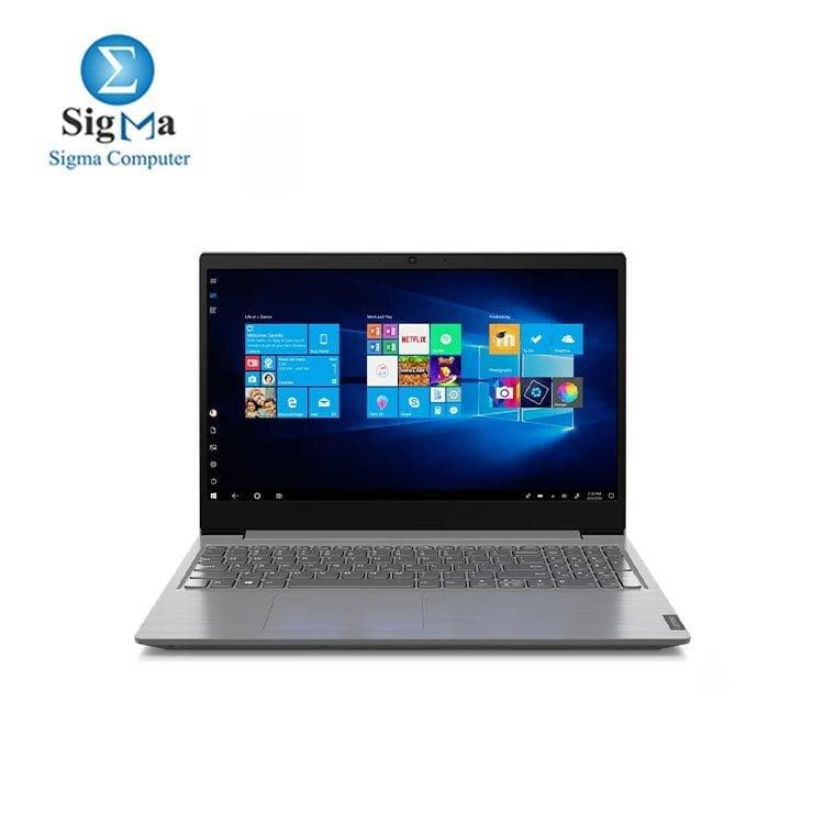 لينوفو 82NB000GED V15 - معالج i3-10110U - كرت شاشة انتل UHD مدمج - رام 4GB DDR4 2666MHz - هارد 1TB HDD - شاشة 15.6 بوصة FHD 60Hz