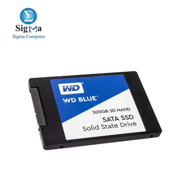 ويسترن ديجيتال Blue هارد SSD داخلي سعة 500GB بتقنية 3D NAND