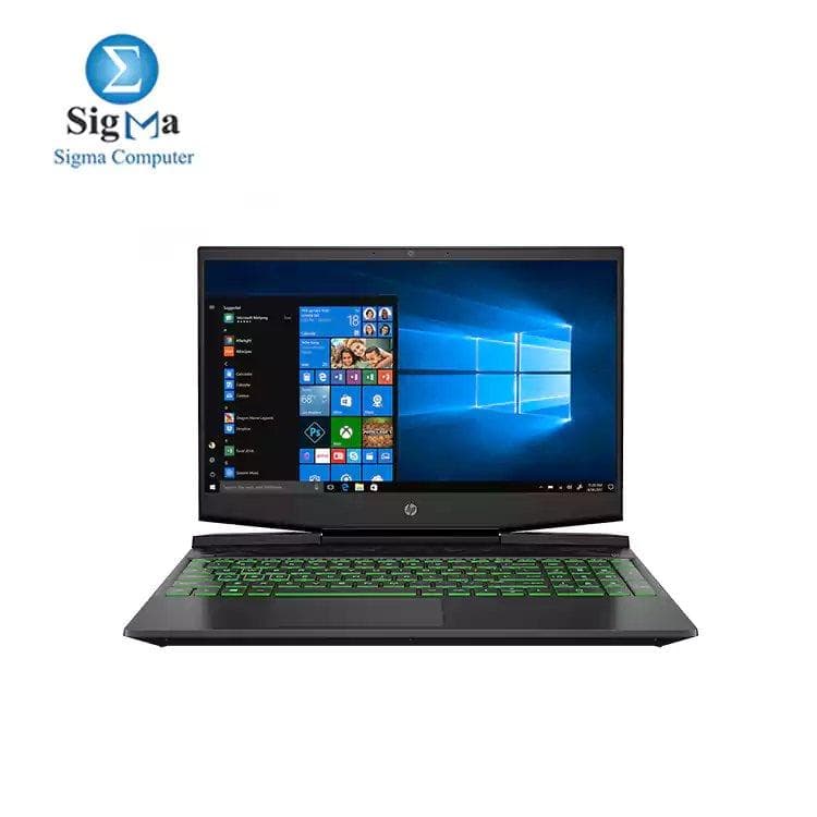HP Pavilion Gaming Laptop - 15-dk1009ne CORE I5 10300H-RAM 8G-HD1T-256SSD-GTX1650ti 4g