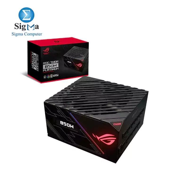مزود طاقة اسوس ROG-THOR-850P 850W Platinum 80 PLUS