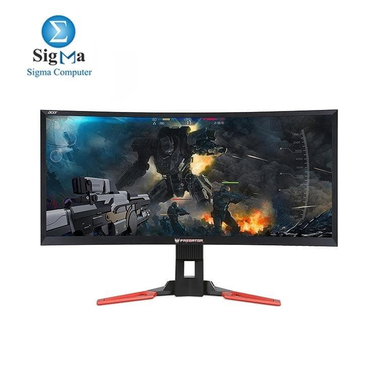 Acer Predator Z35 bmiphz 35 UXGA 2560 x 1080 2K Resolution - AMVA3- 4ms 200Hz OvereClocked DisplayPort HDMI Built-in Speakers NVIDIA G-Sync