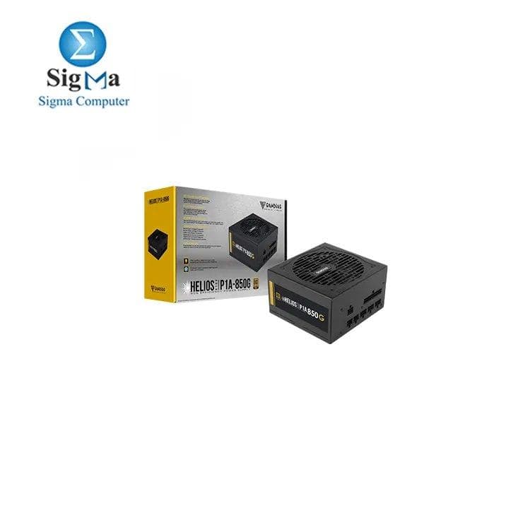 مزود طاقة GAMDIAS HELIOS P1A-850G كامل الوحدات 80+ GOLD