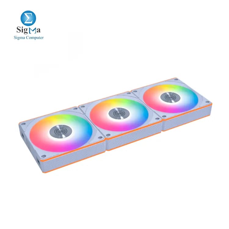 LIAN LI UNI Fan CL Wireless 120mm Reverse White 3 Fans With Wireless Sync Controller Fan-12RVL1W3W WHITE