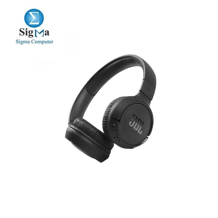 سماعة رأس لاسلكية JBL Tune 510BT فوق الأذن - أسود